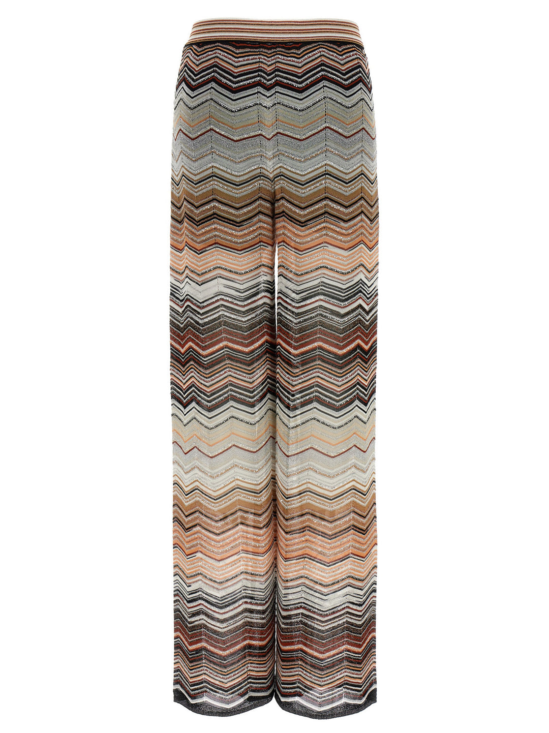 Missoni Chevron Lamé Pants - Multicolor | f78ca5fe098931708c9b3d1c031e8c3d6e25daef
