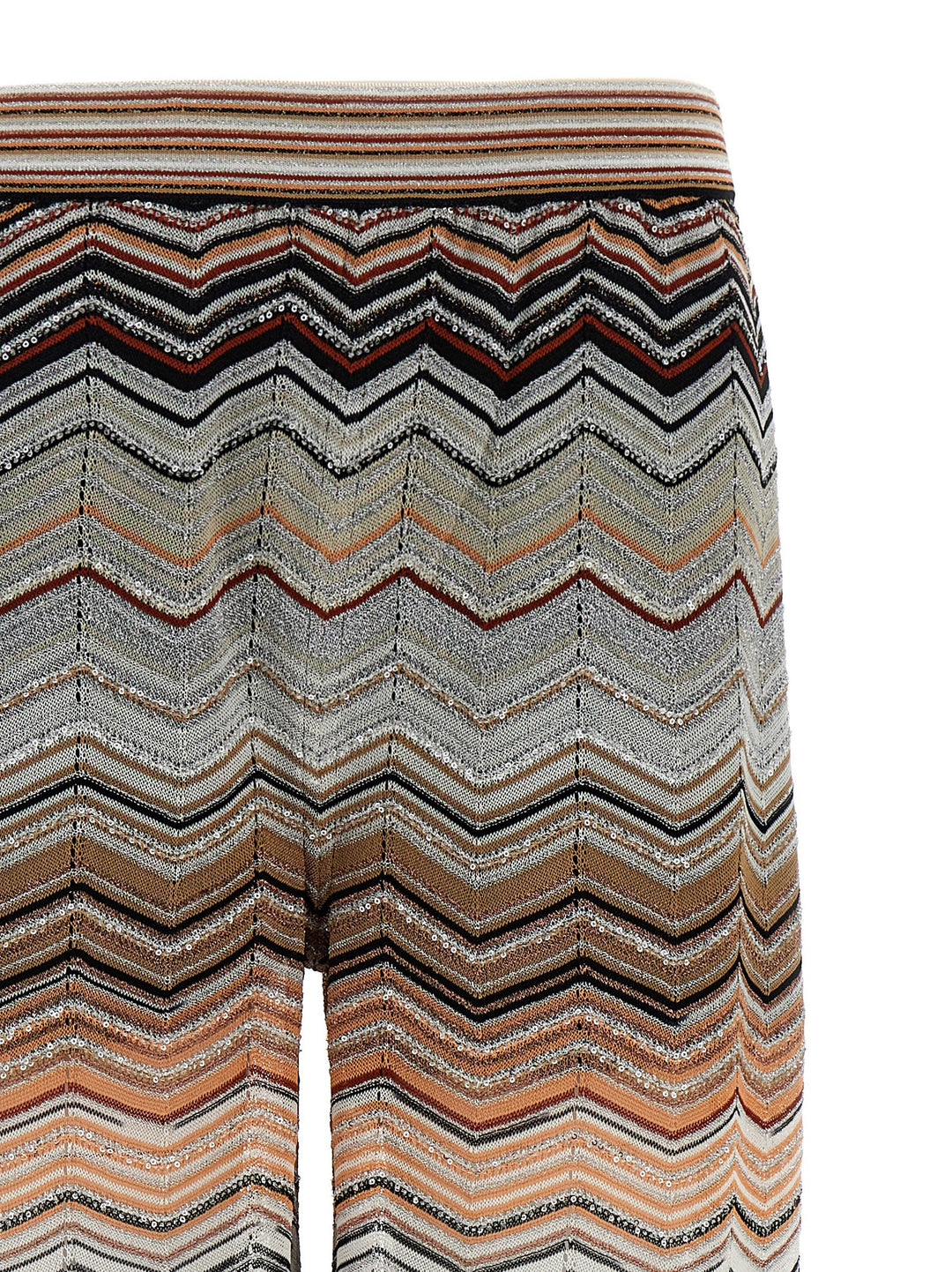 Missoni Chevron Lamé Pants - Multicolor | f4dc355aefa17dc7ad18b186b38fc1a44726262f