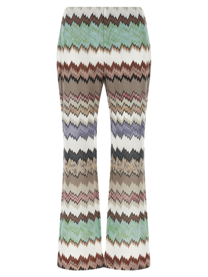 Missoni Lamé Snake Viscose Pants - Multicolor | d64e67de9a5de6c40a3ea2a523b4b4cd027c1643
