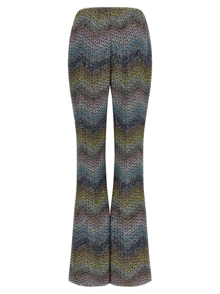 Missoni Lamé Viscose Pants - Multicolor | 406fb2cc5154738be7ae0983285f21e1c421103f
