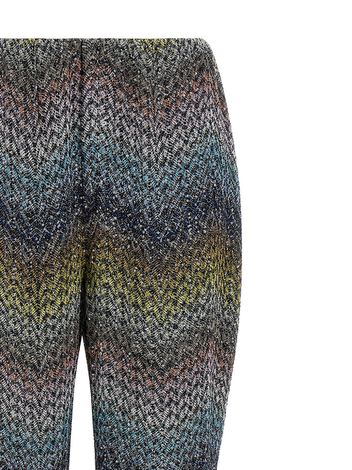 Missoni Lamé Viscose Pants - Multicolor | a29b155258066c9c7b0564cc4e97cd0b0f9a721a