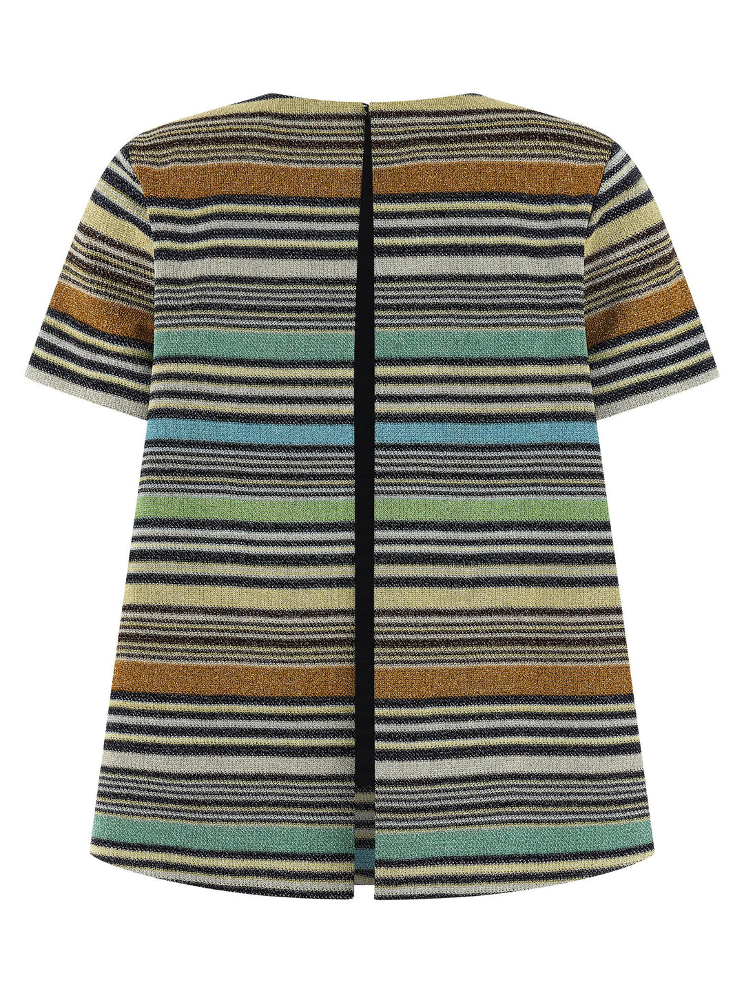 Missoni Lamé Stripes T-shirt - Multicolor | 6876eb52bc6b310f6d6b1b1c09253152cab7ced1