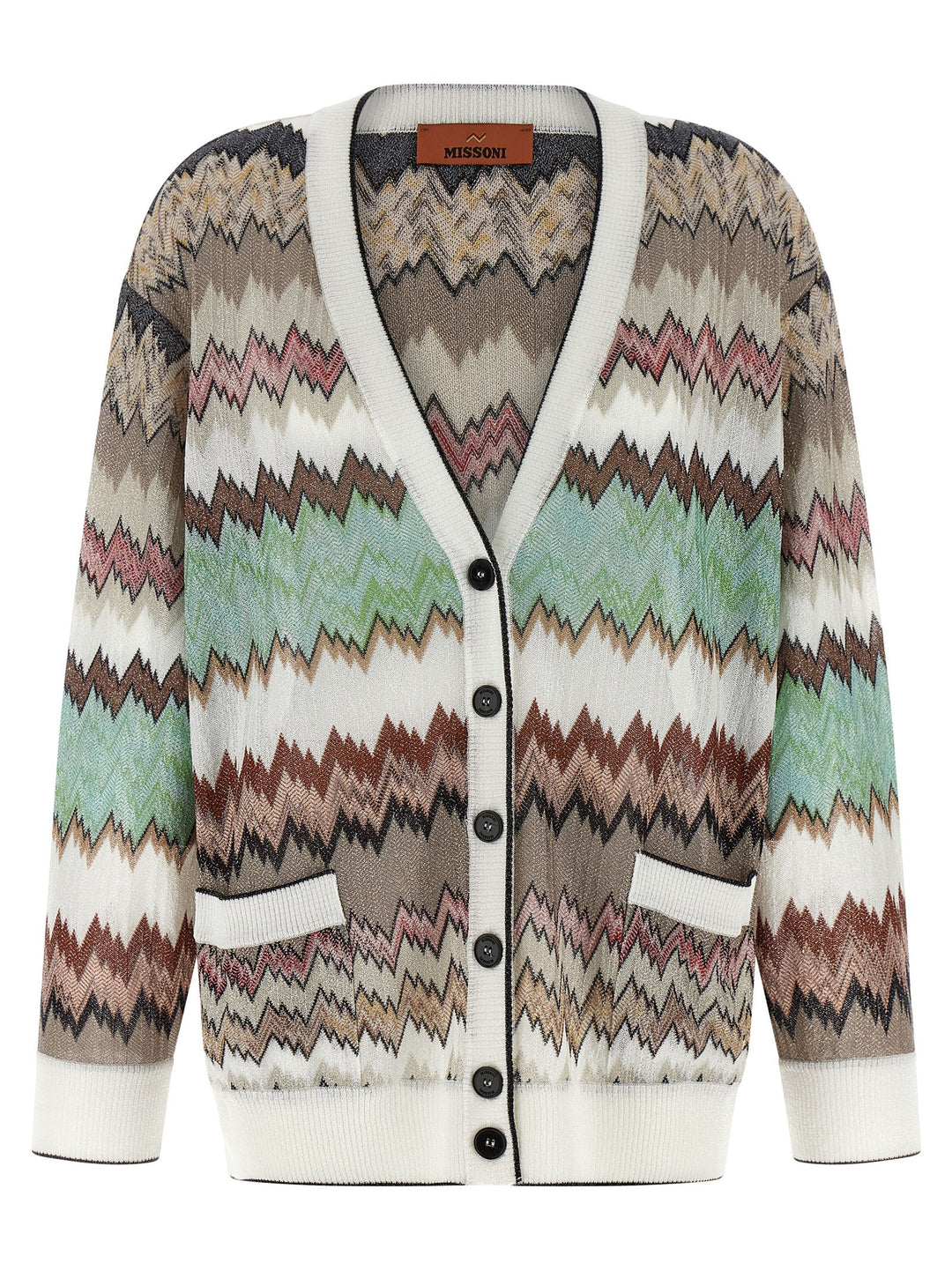 Missoni Snake Lamé Viscose Cardigan Sweaters and Cardigans - Multicolor | 1cc0c5545fde7c125d0ad62c537dfd3087dd4a97