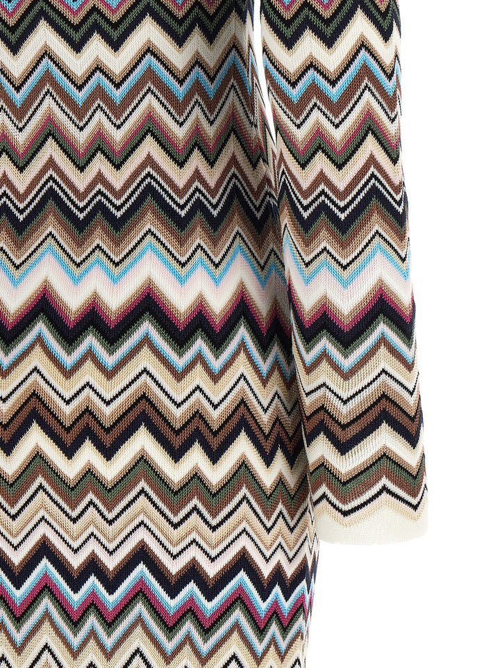 Missoni Zigzag Dress Dresses - Multicolor | 215b5d9c974d14f8b277fb71f8723823d995090f