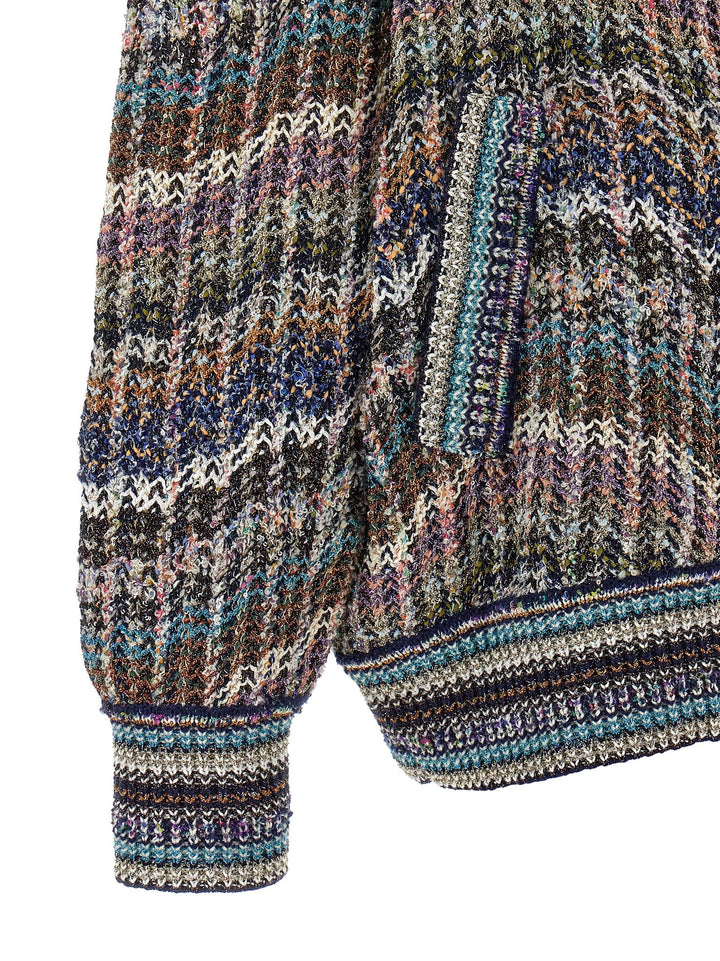 Missoni Multicolor Sequin Cardigan Sweaters and Cardigans - Multicolor | b9b11f8a25e9d942d47b6a1904db3d3f62217336