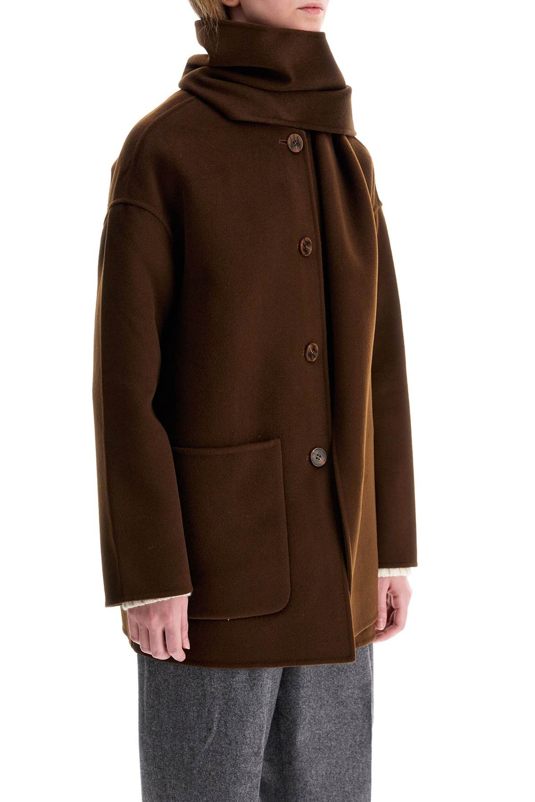 'Antwerp Coat With Built In