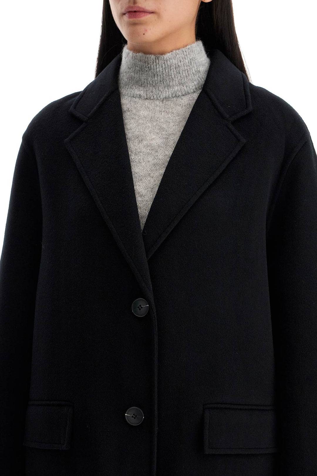 Cappotto Monopetto Oxford