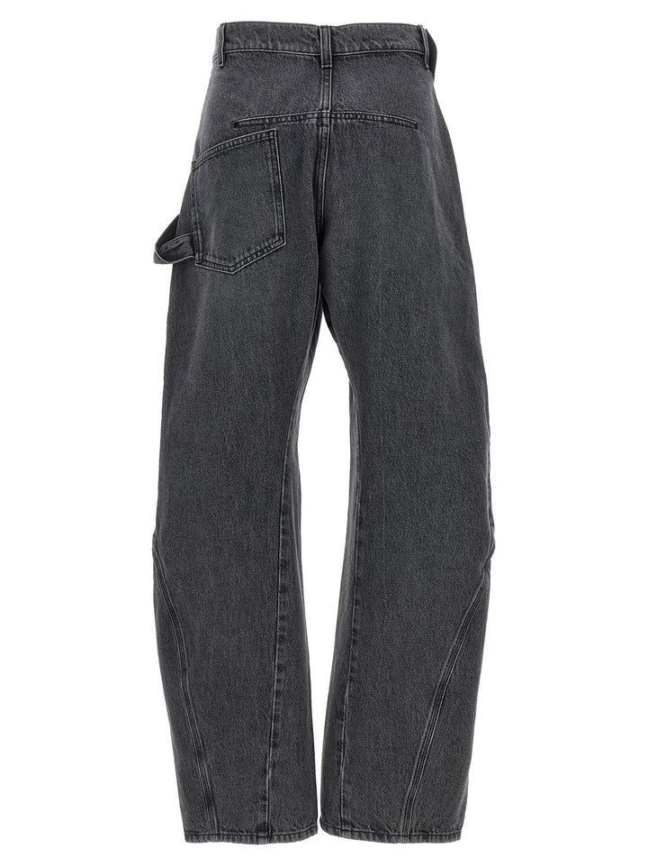 Twisted Workwear Jeans Gray