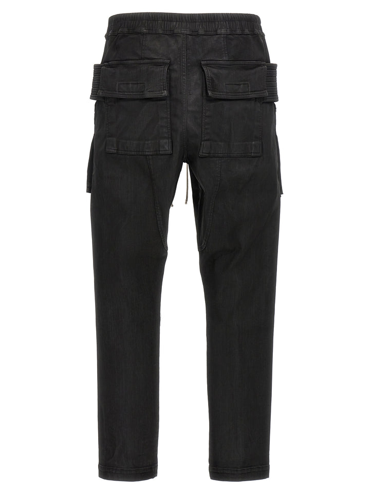 Creatch Cargo Drawstring Pants Black