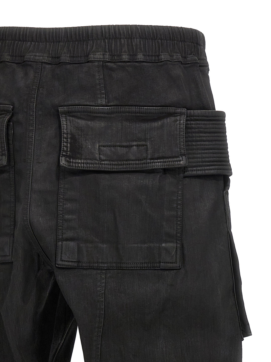 Creatch Cargo Drawstring Pants Black