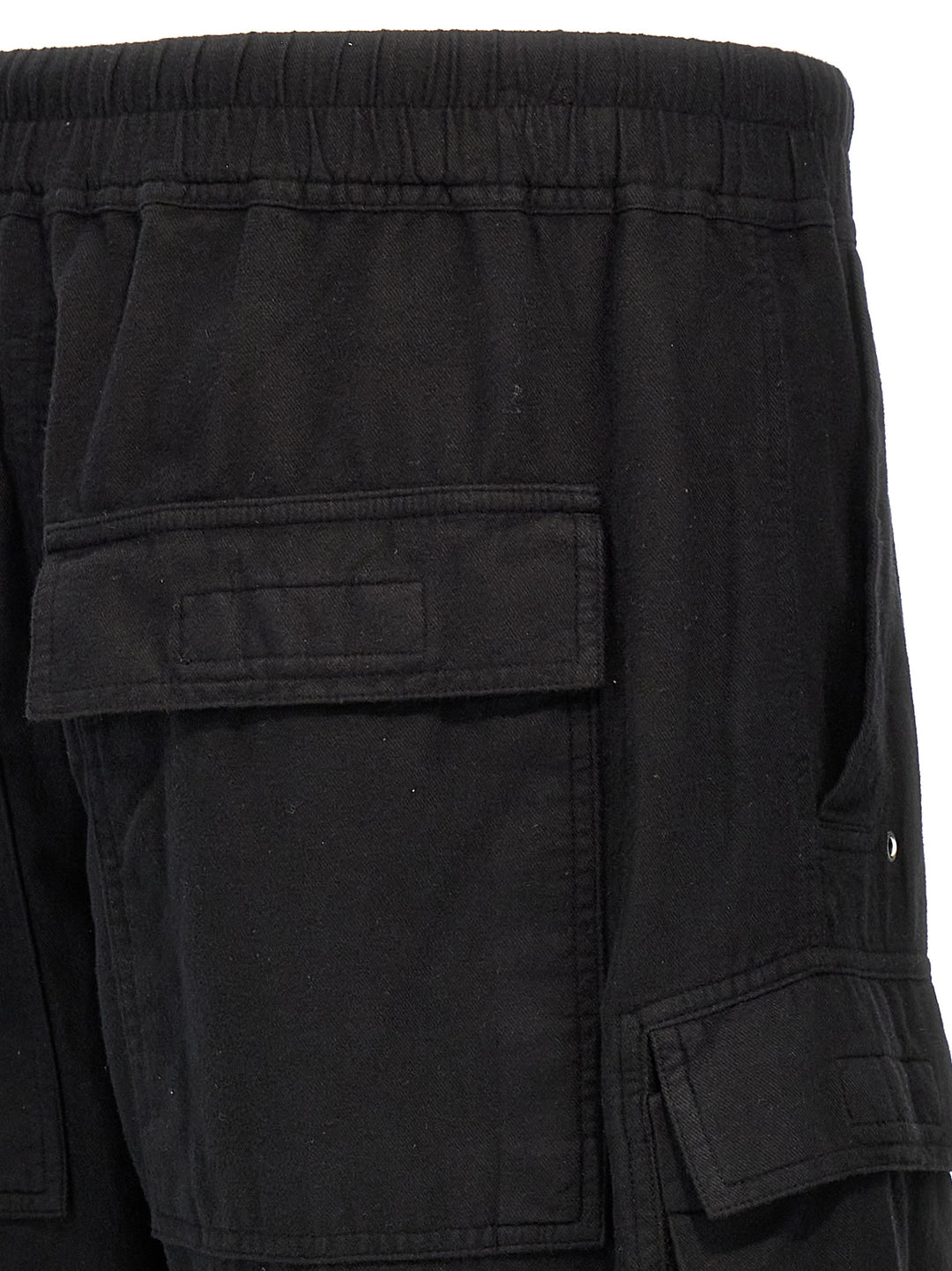 Double Cargo Jumbo Belas Pants Black