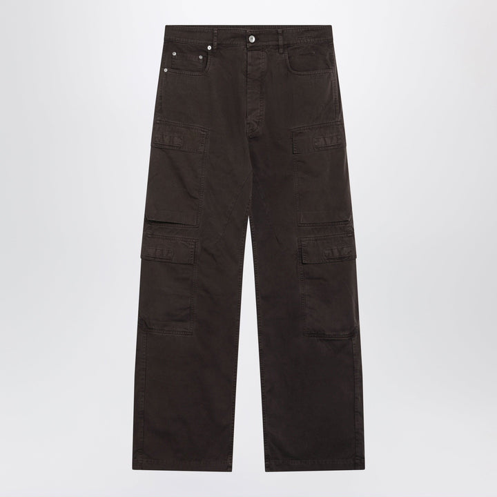 Rick Owens DRKSHDW Pantalones Cargo Dobles Dark Dust en Algodón