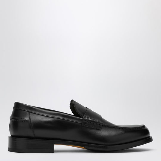 Loafers In Black Leather