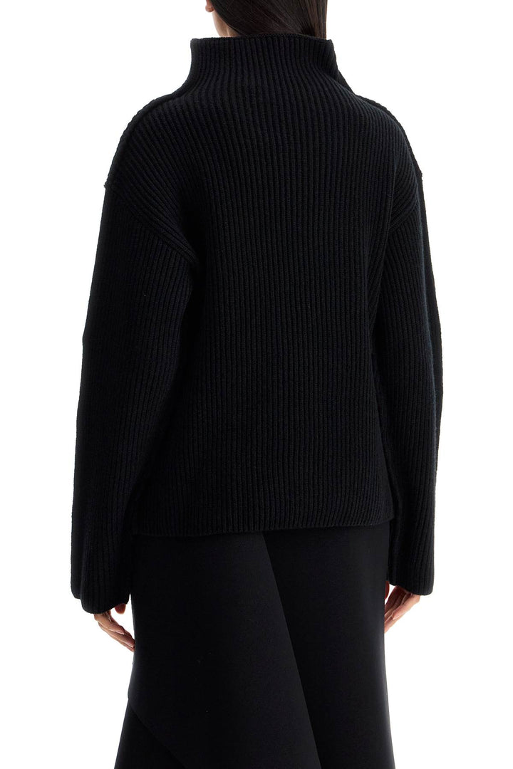 Pullover Oversize A Collo Alto