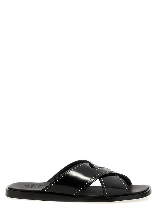 Oriyah Met Sandals Black