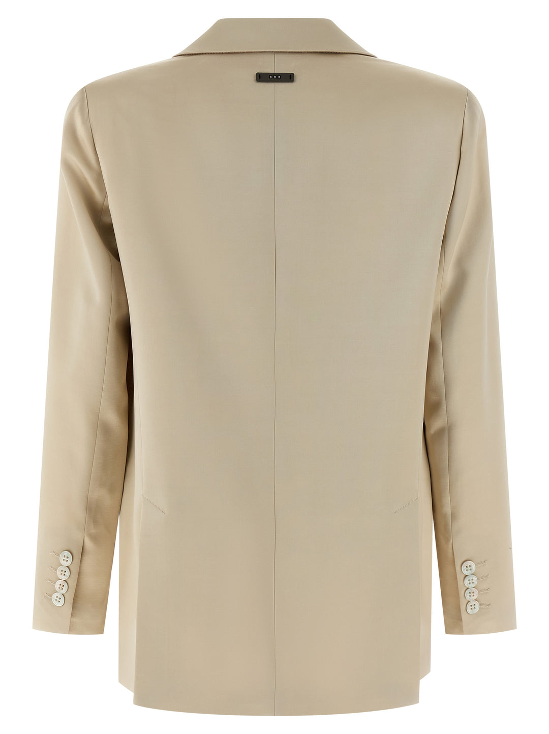 Peserico Satin Blazer BlazerS - Beige | 42b9a941c554be3ee9f85636db85ad3409298985