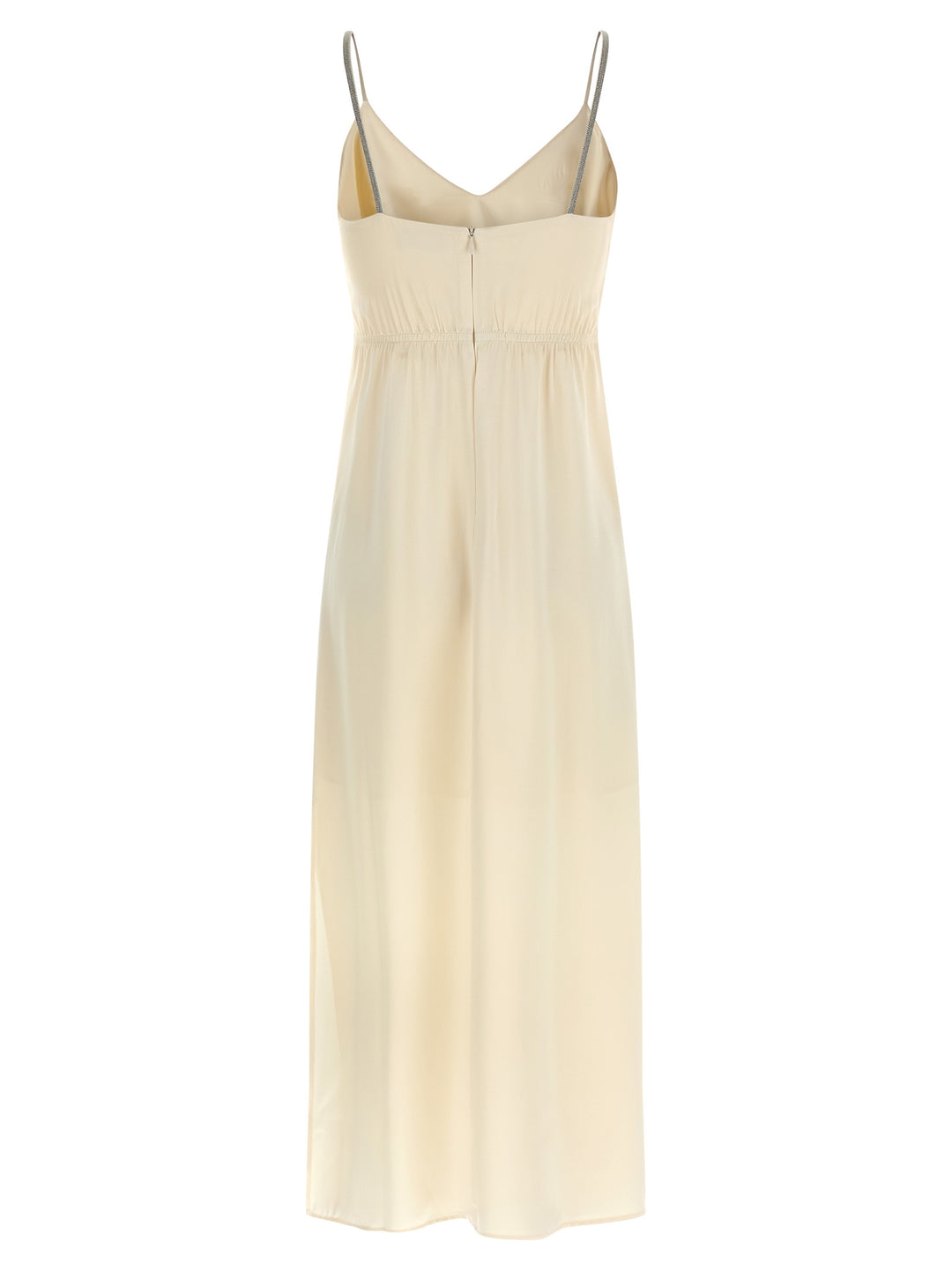 Peserico Satin Dress Dresses - White | 2c9b7782c1257034853e0374da4edcdeecd9bbf6