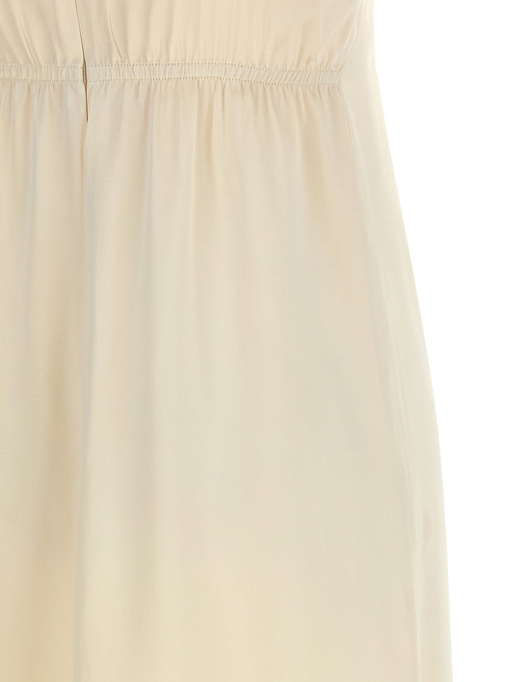 Peserico Satin Dress Dresses - White | 281d5d491e0044941ef43b8af194f449b3016434