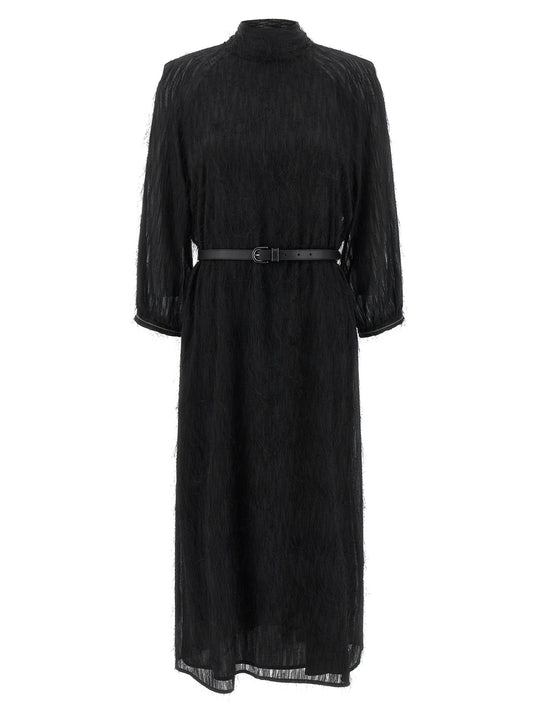 Fil Coupé Dress Dresses Black