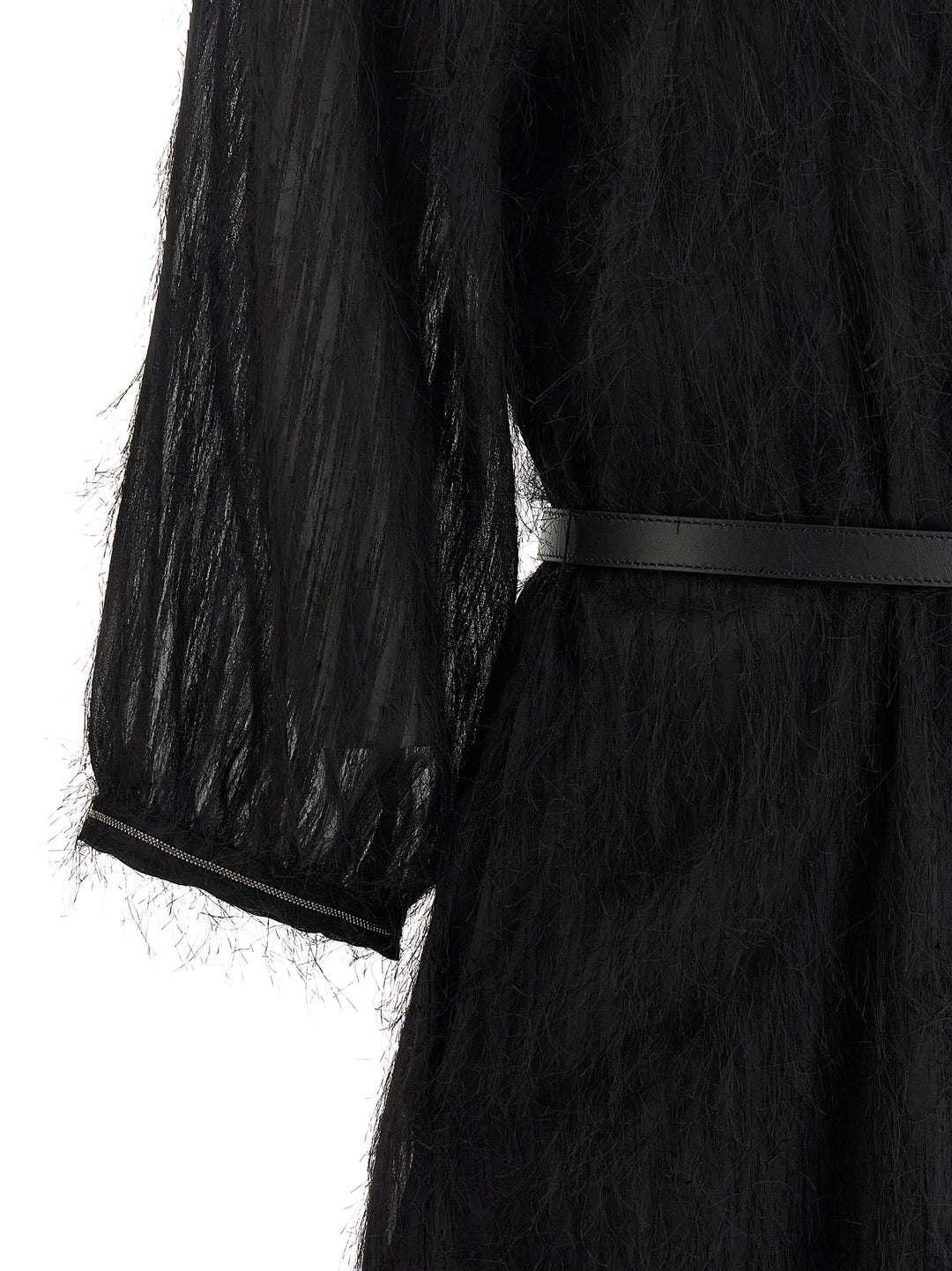 Peserico Fil Coupé Dress Dresses - Black | 27ffd67f116e4d921cbfe38db28ba983621d7740