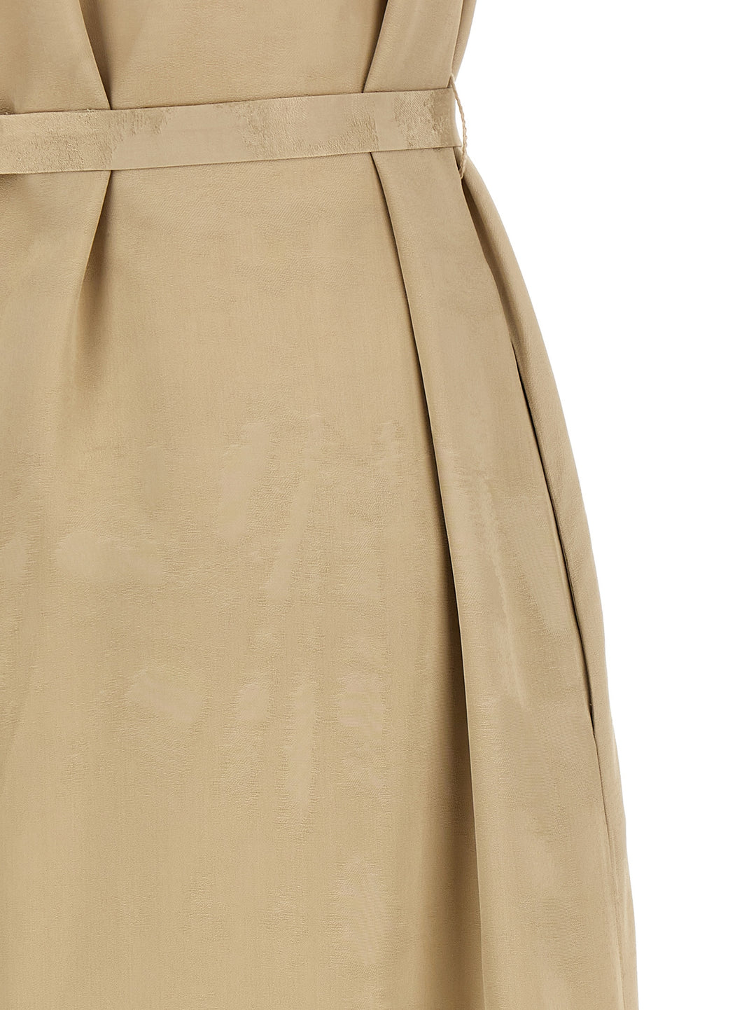 Peserico Fluid Viscose Dress Dresses - Beige | 93eff46c65f95eaeb1e2e3468fec955574b8b524
