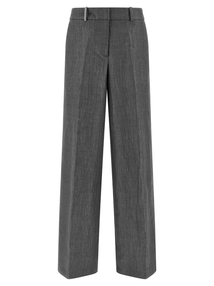 Peserico Punto Luce Pants - Gray | f69e96f2c953106204552501b7f95e4da1081cf5