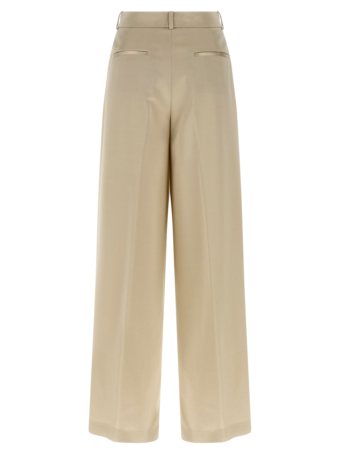 Peserico Palazzo Pants - Beige | 95b2c195e798c44af8e596ffc1cc93b6abda2348