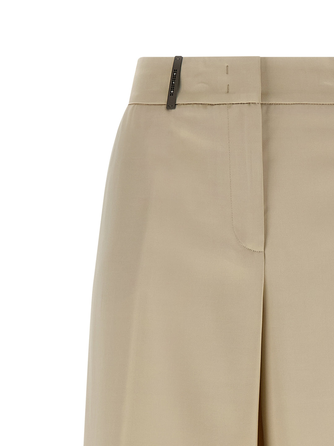 Peserico Palazzo Pants - Beige | af5616bbcf0ba96df7e070be496679a20952fd6f