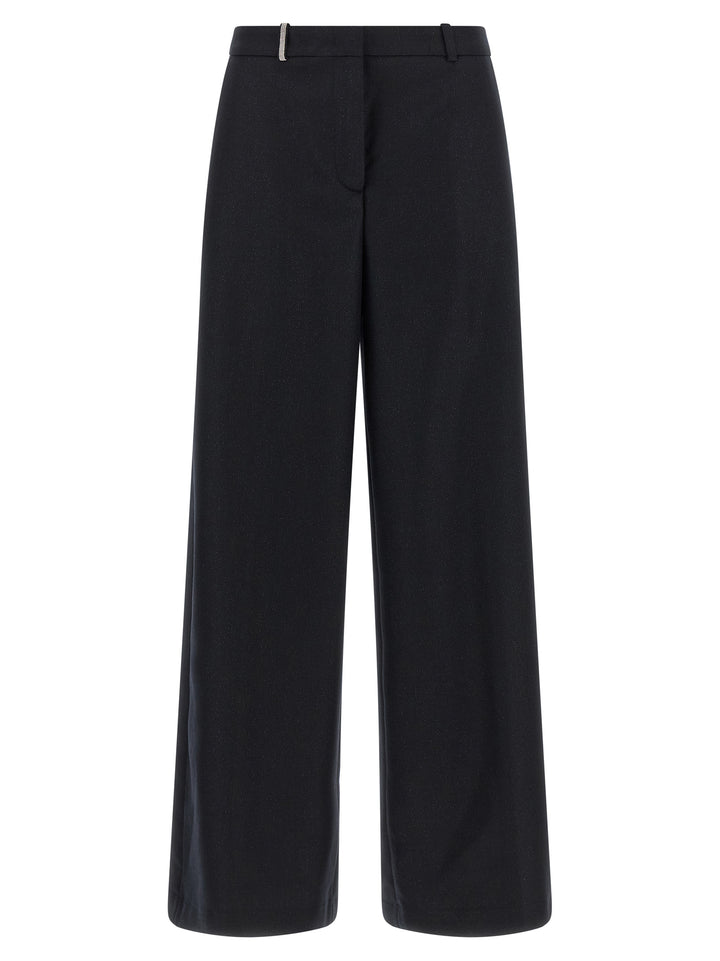 Peserico Punto Luce Pants - Blue | 54ddcb4b7bf1ab1de06e1f8614c7fe432d36916e