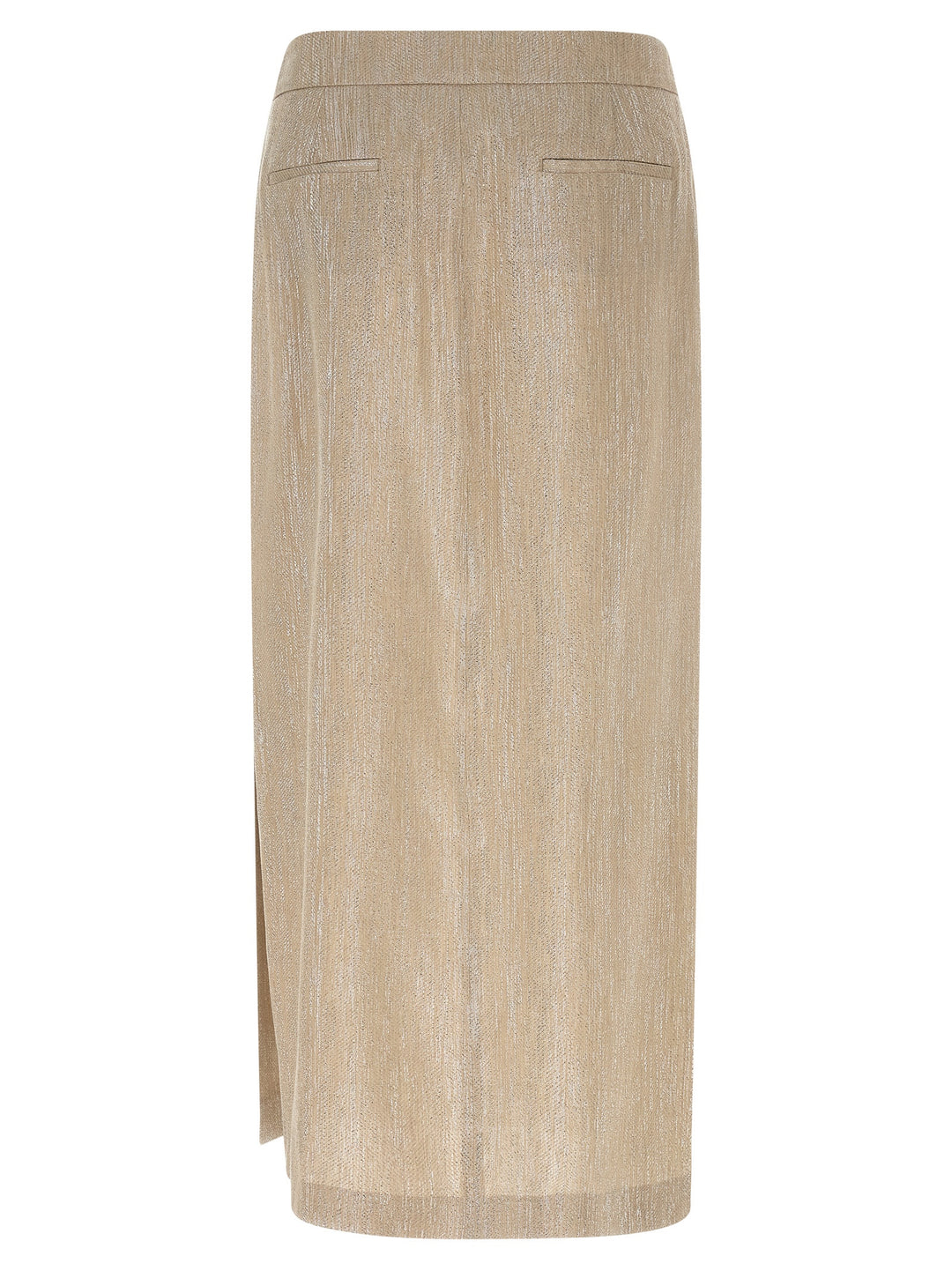 Peserico Lamé Thread Skirt Skirts - Beige | a6aa46bcaa63c8455191b721ae2f1dd1c1f74017