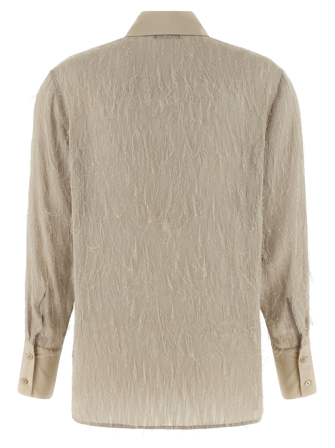 Peserico Fil Coupé Shirt Shirt and Blouse - Beige | 65eeec9664a683fba1b9457f6b7319960e20357e