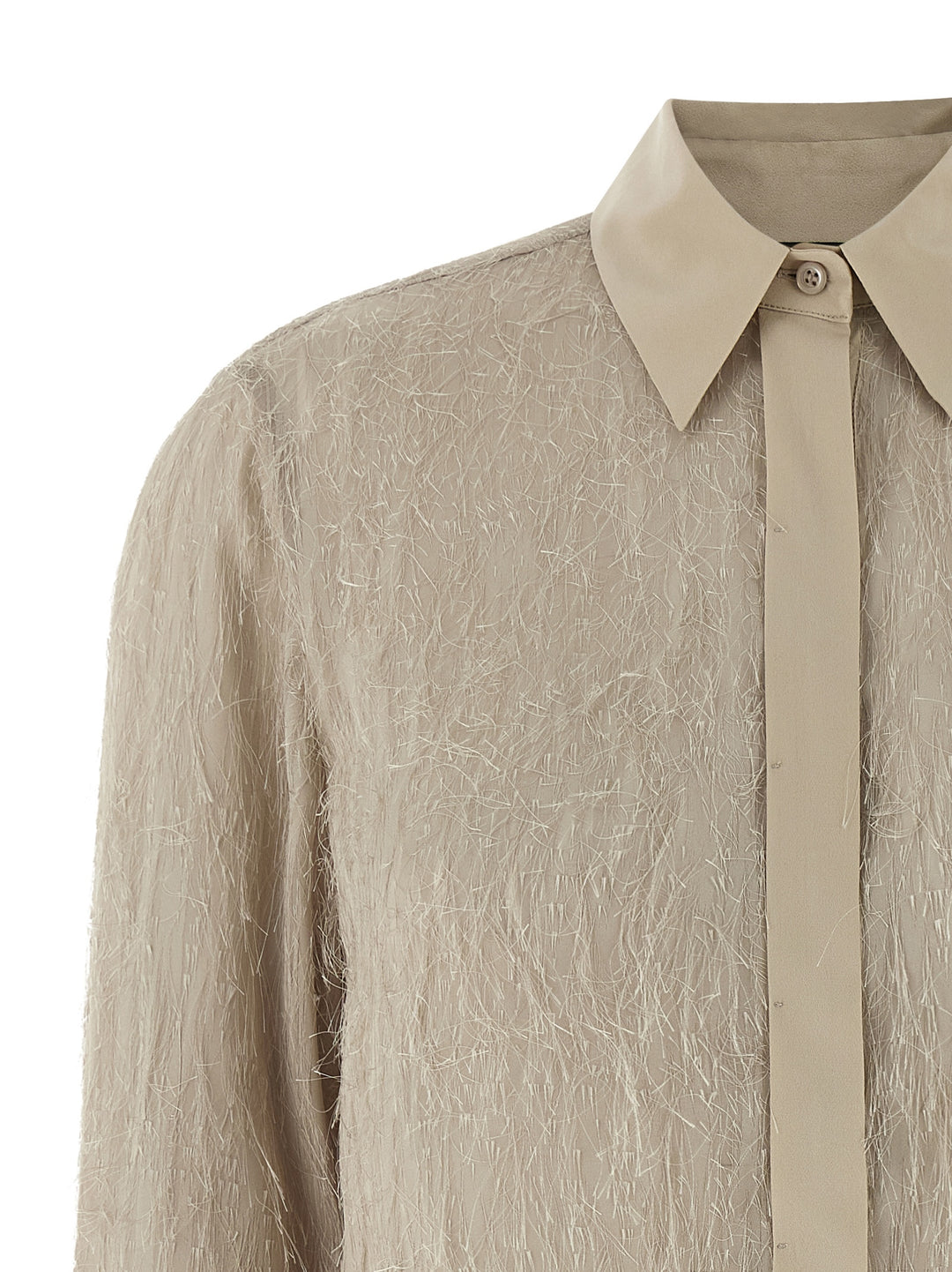 Peserico Fil Coupé Shirt Shirt and Blouse - Beige | db5f287a6dfdeac485e524a8cf150bcf98261f0f
