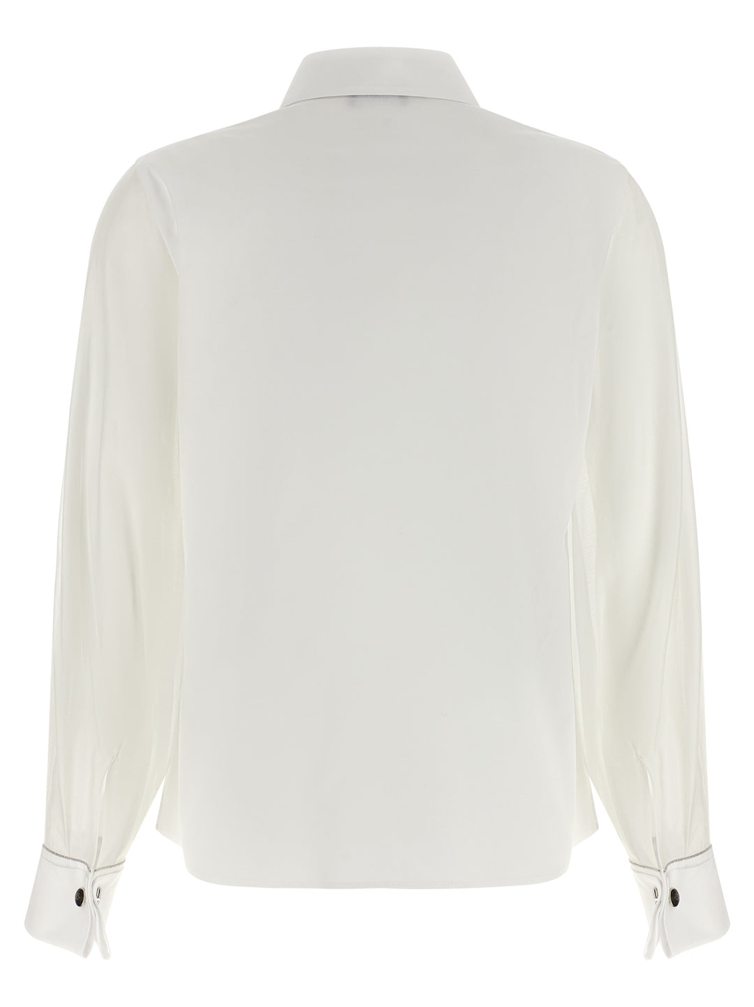 Peserico Stretch Cotton Shirt Shirt and Blouse - White | a4af029a0b32a270670271816b6cedaa5840adc1