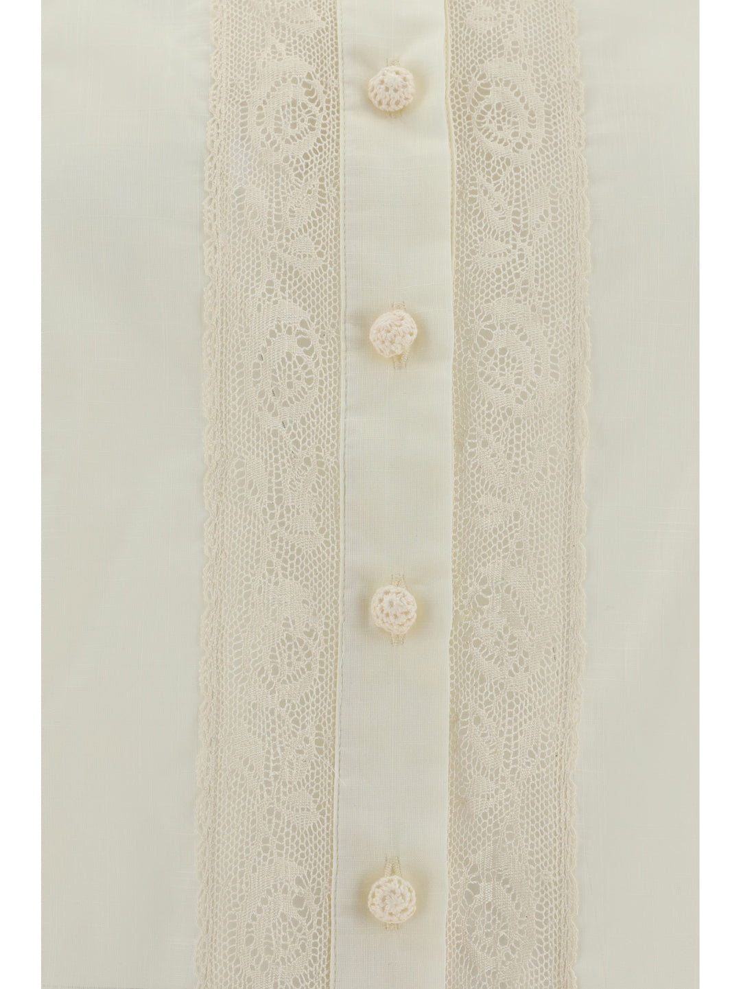 HALLIDAY LACE TRIM SHIRT