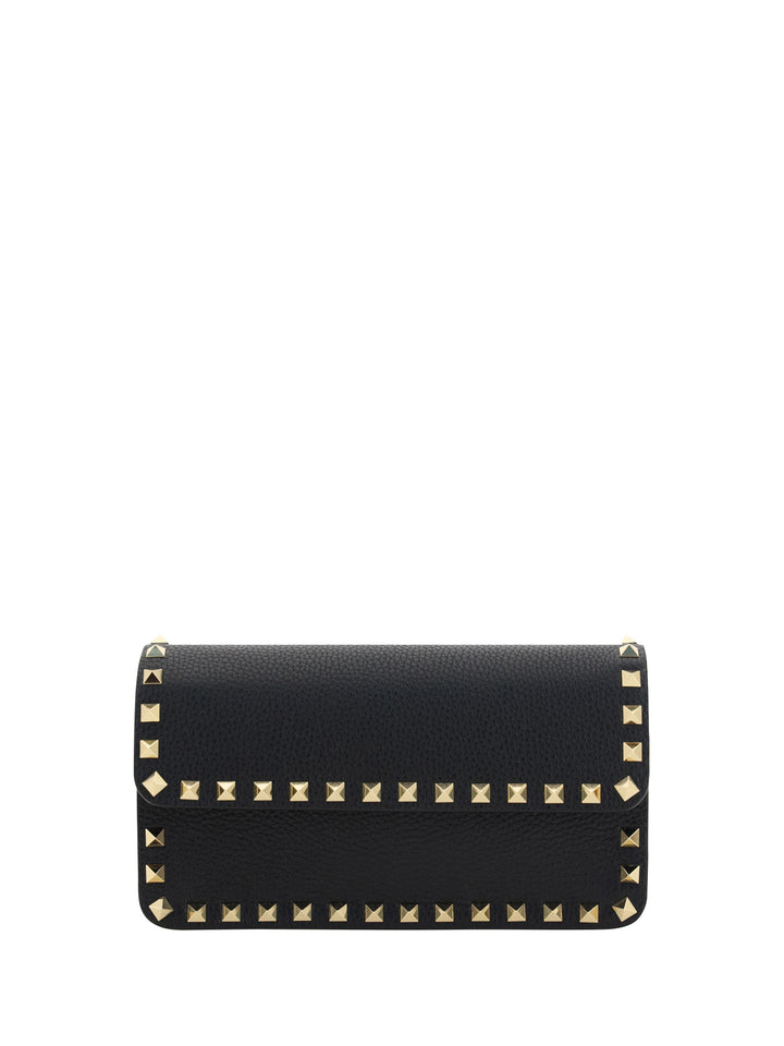 WALLET W/STRAP | ROCKSTUD | VITELLO STAM