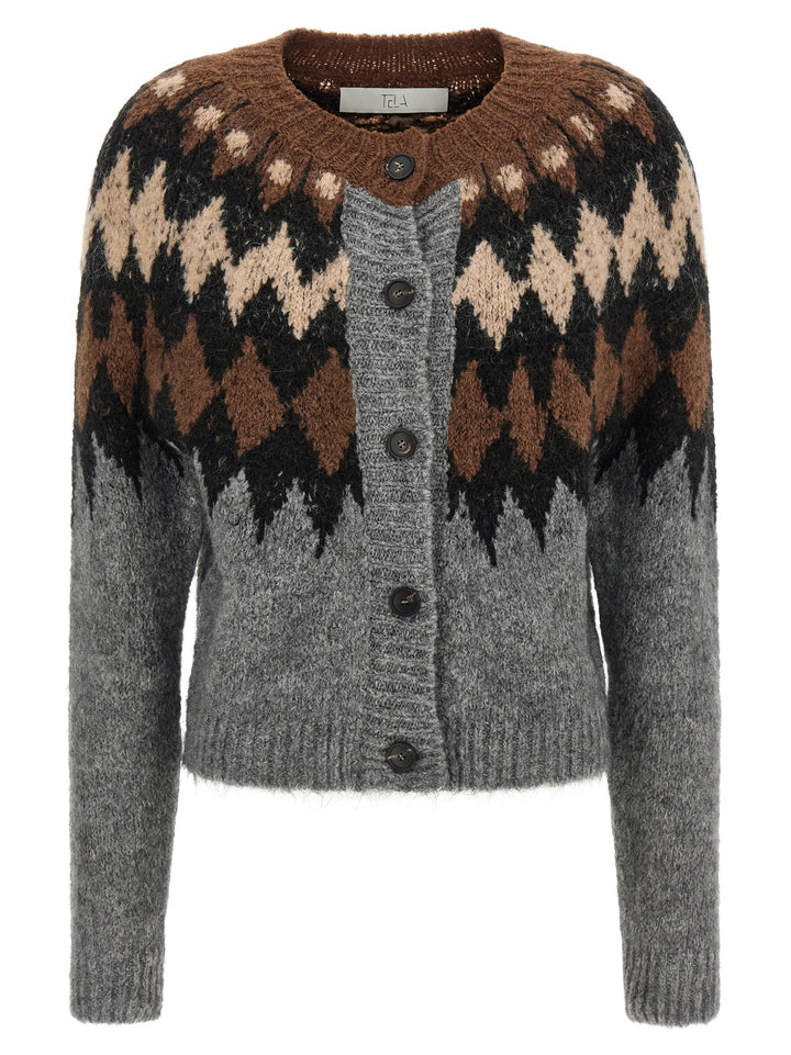 Tela Eiko Sweaters and Cardigans - Gray | b0d72f3b9911e1fca33e24095e781f5dfd451cb6