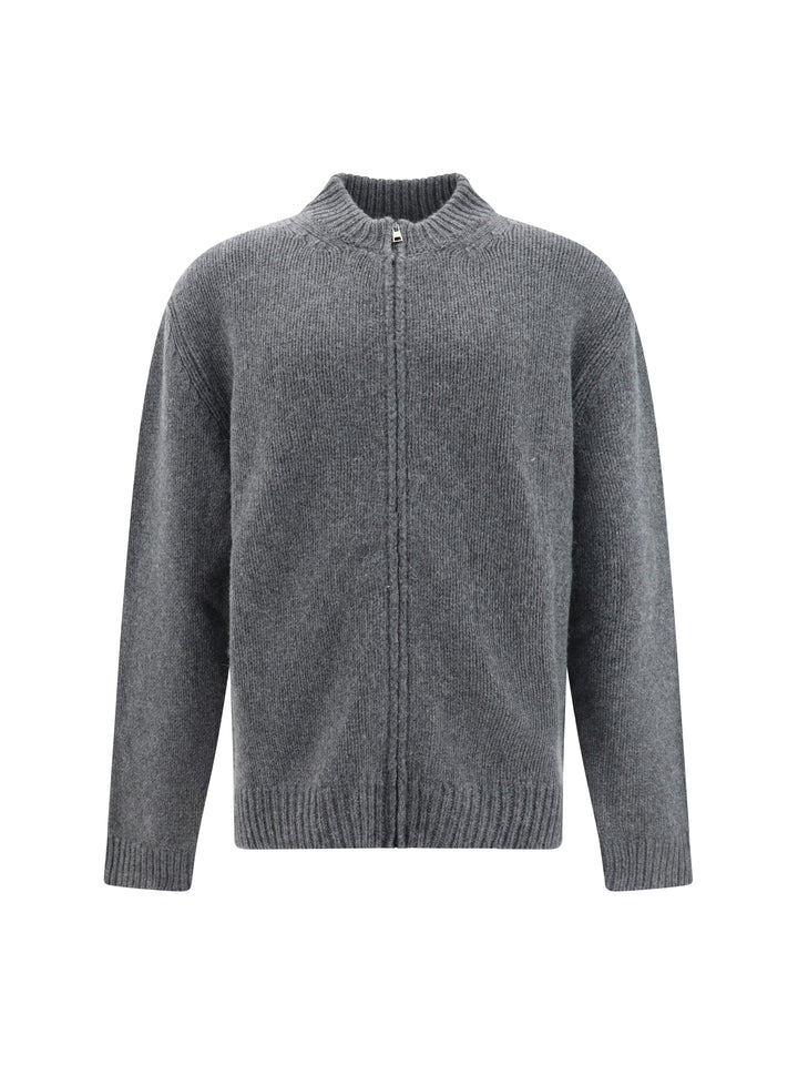 GIACCA ZIP M/L BABY ALPACA E MERINOS SUP