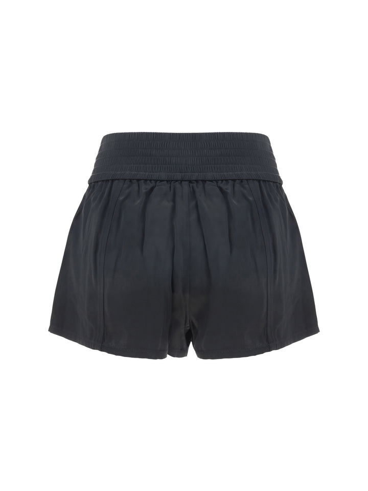 WIDE ELASTIC MINI SHORT