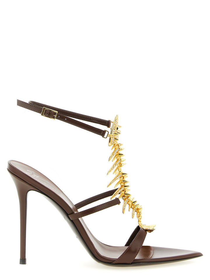 Giuseppe Zanotti Slim 2.0 Sandals - Brown | b9b5d87d13061d349cc368de6db3f55f23fefda7