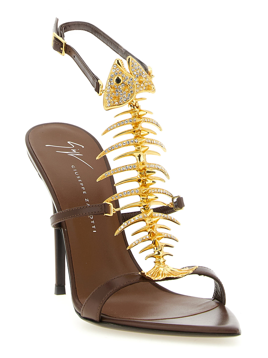 Giuseppe Zanotti Slim 2.0 Sandals - Brown | 389d92af7f38d0c664f4467fe423e47fd2a82095