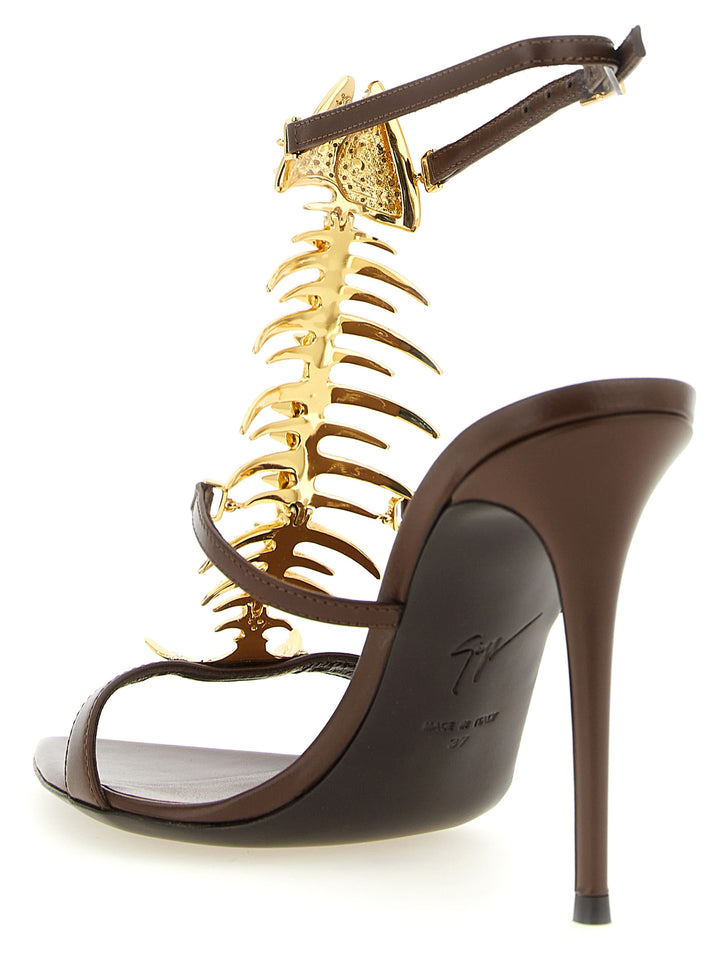 Giuseppe Zanotti Slim 2.0 Sandals - Brown | a786365d48d7dbf164fae2aa377b19571b8ac5cb
