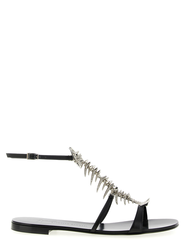 Giuseppe Zanotti Slim Sandals - Black | 2da93dbf9a272d19b86a3056fba0d863cf9ee61b