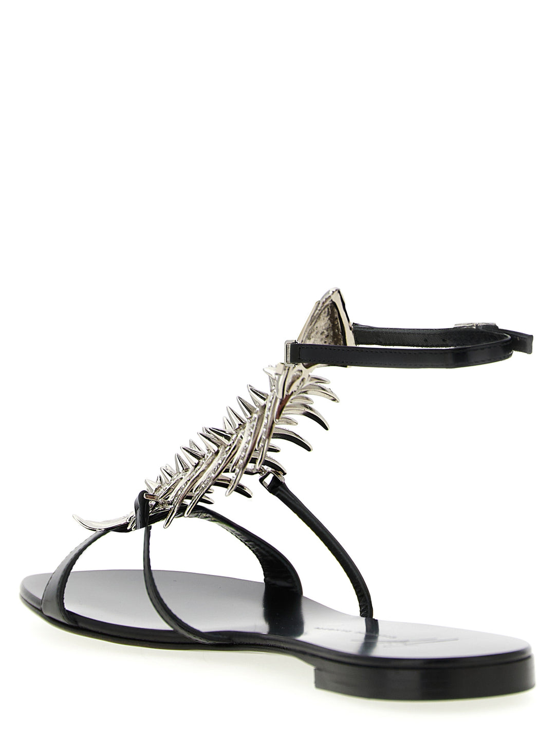 Giuseppe Zanotti Slim Sandals - Black | 05dfb1b3b5eaec4bca17b334f3dbce3a02fe947e