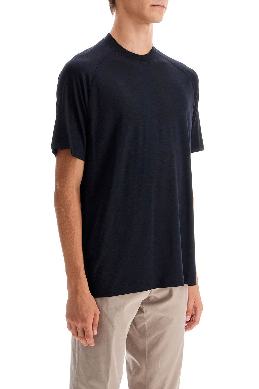 Wool Jersey T Shirt For Men