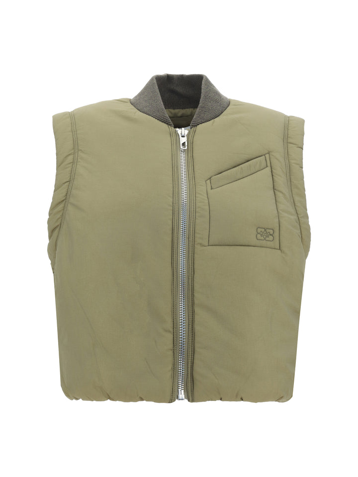 QUILT SHORT VEST