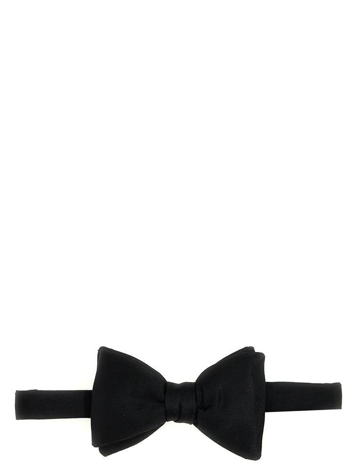 Silk Bow Tie Ties, Papillon Black