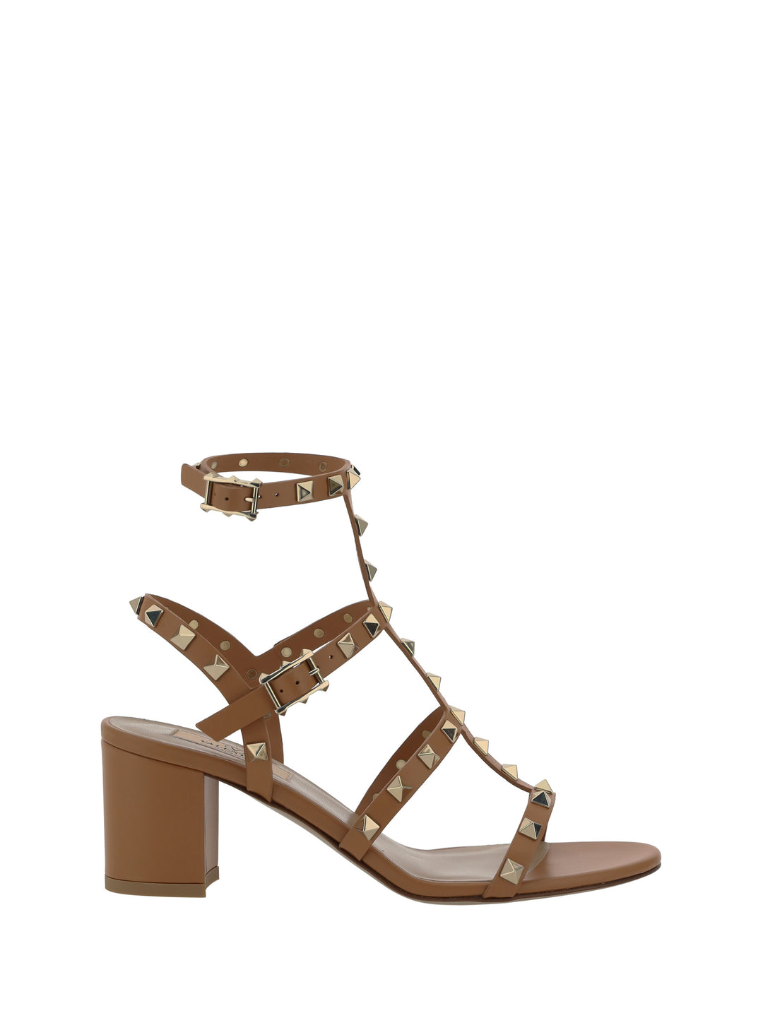 SANDAL | ROCKSTUD | T. 60 | VITELLO PLUM