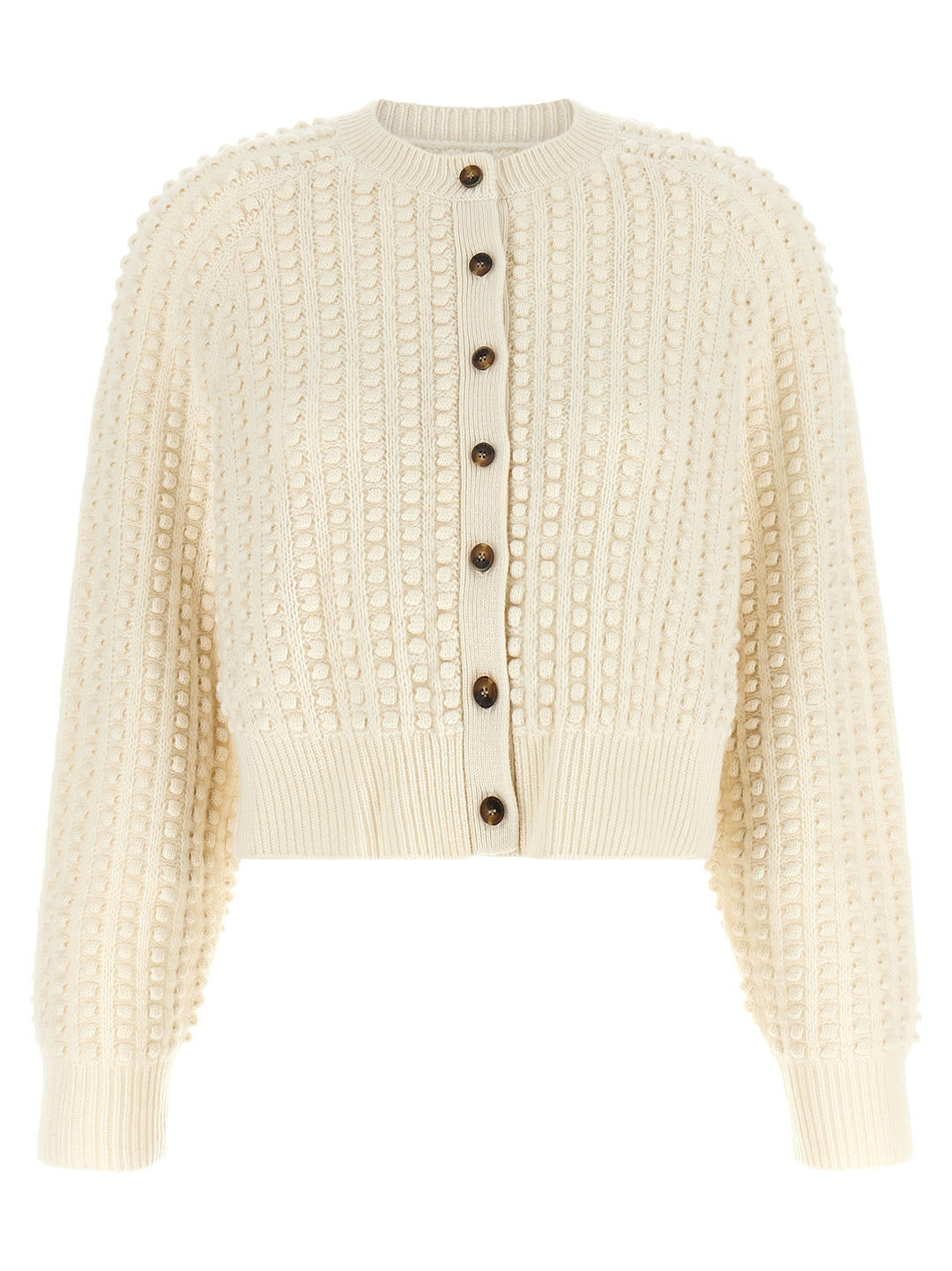Loulou De Saison Edie Sweaters and Cardigans - White | f7b7c143020e568505598965f40ccd9d3306d4c8