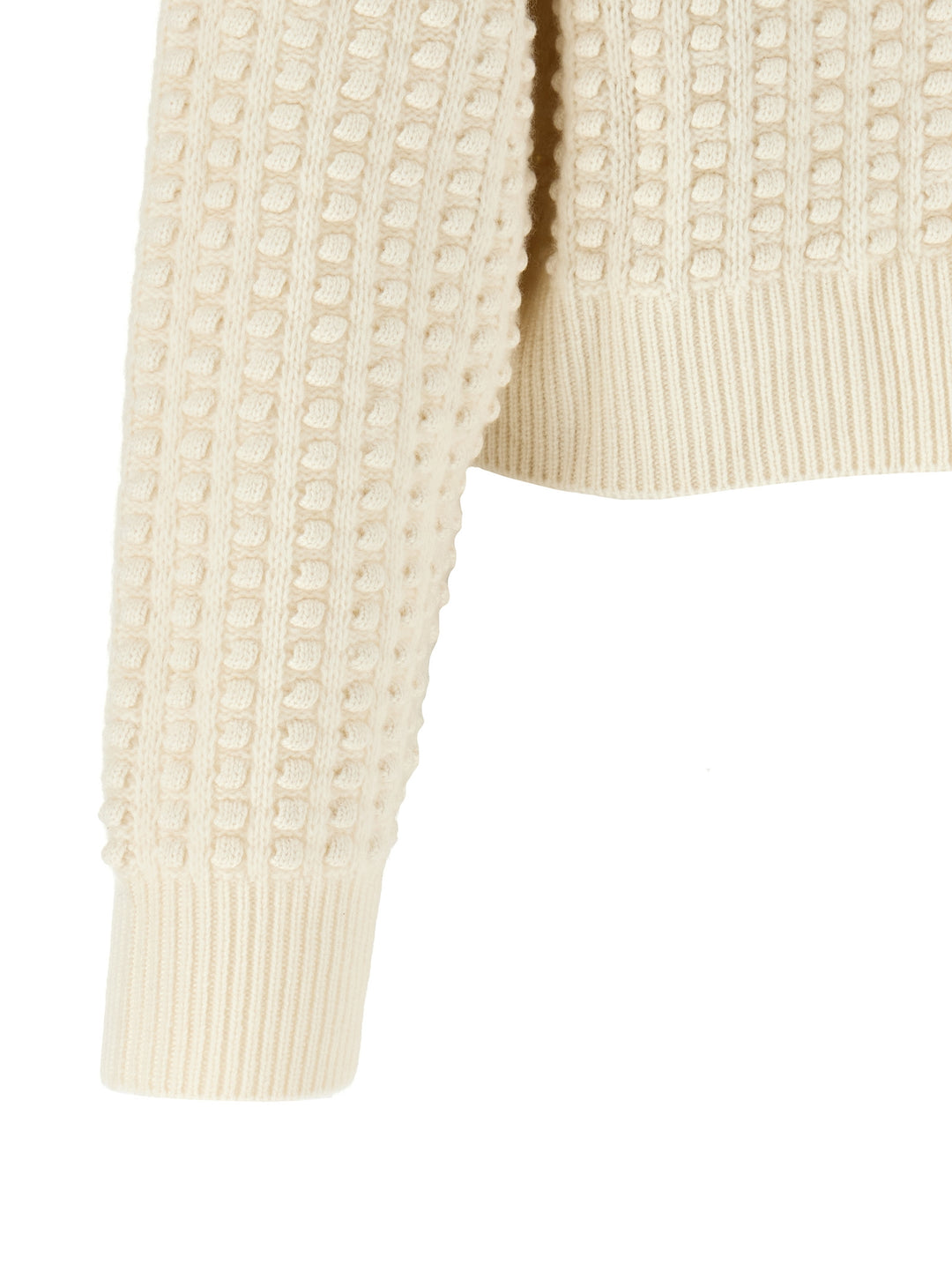 Loulou De Saison Edie Sweaters and Cardigans - White | 4366a0dbb68526220ad3b6b707fb32a1390d973a
