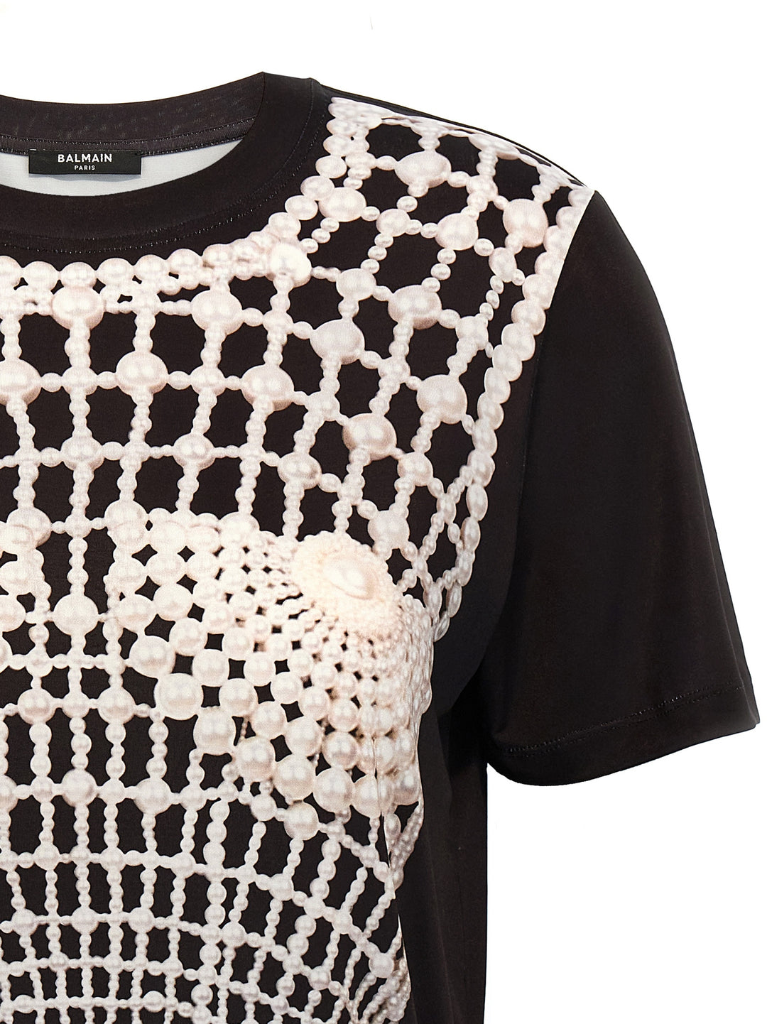 Balmain Trompe L'oeil T-shirt - Black | c50418f46c304c863a18d902fece50c6219b557a